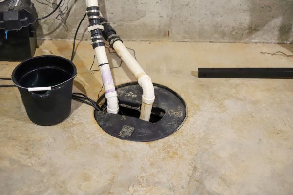 Basement Drainage Installation in Littleton